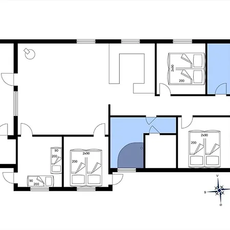 Сasa de vacaciones Ve215-vejers-strand-engesovej-8